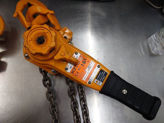 キトー　KITO　1.6ｔレバーブロック　LB016　本体のみ　動作品　囗T巛