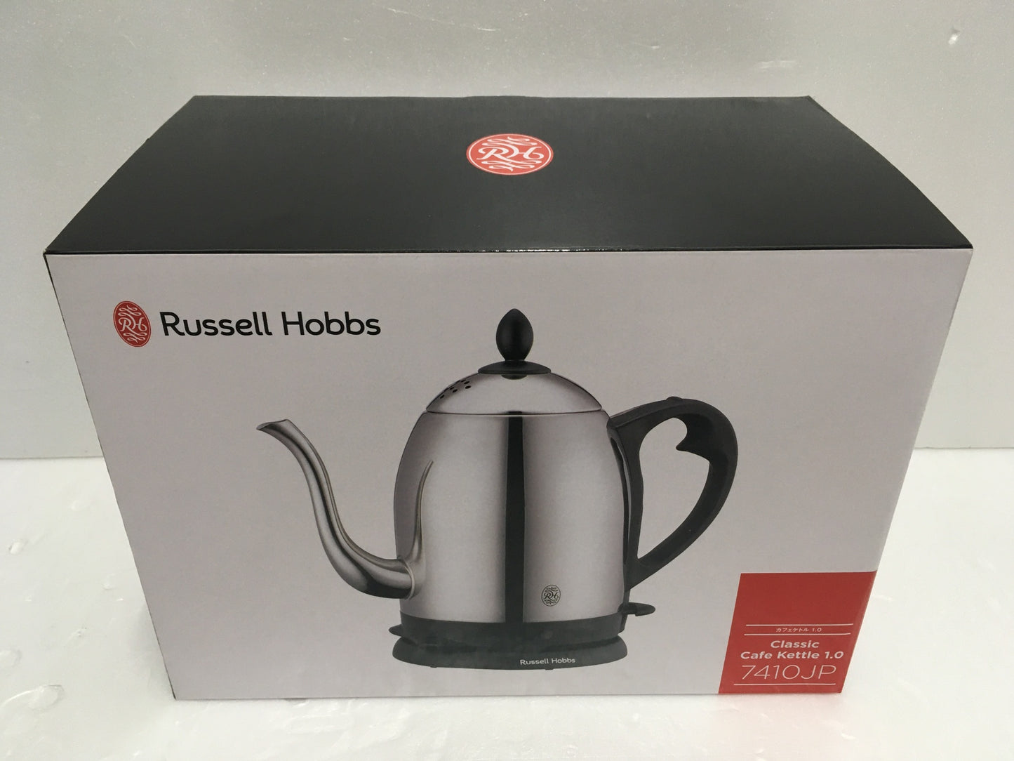 ※送料無料※ Russell Hobbs ラッセルホブス カフェケトル 1.0 電気ケトル 7410JP 2023年製 未使用品 囗G