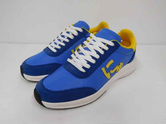 SANGACUO スニーカー BLOW BLUE/YELLOW ２４ｃｍ 囗T巛