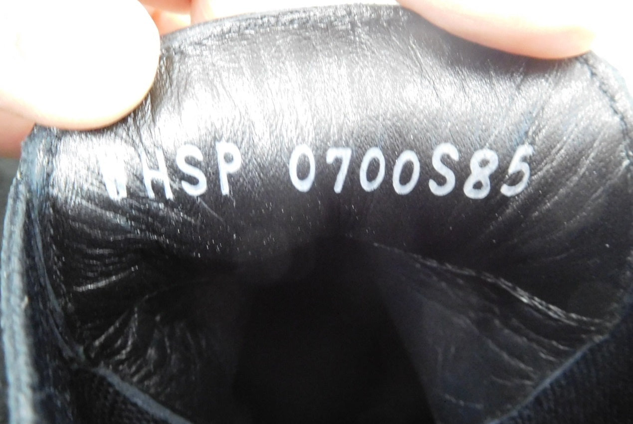 WH BEKKU HOMME別注 干場スペシャル 撥水スエードサイドゴアブーツ WHSP0700S ブラック size:8.5囗T巛