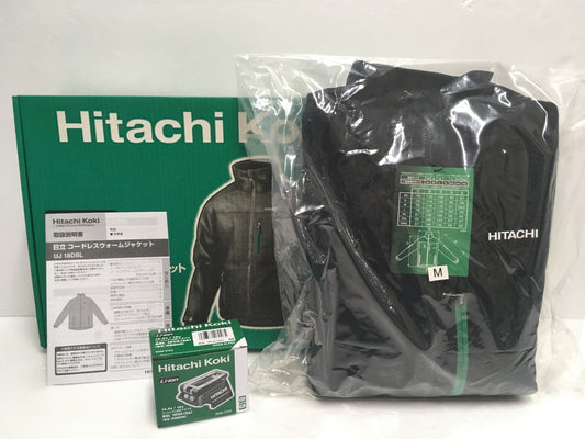 ※送料無料※ Hitachi Koki 14.4v/18v コードレスウォームジャケット UJ 18DSL サイズM 未使用品 囗G