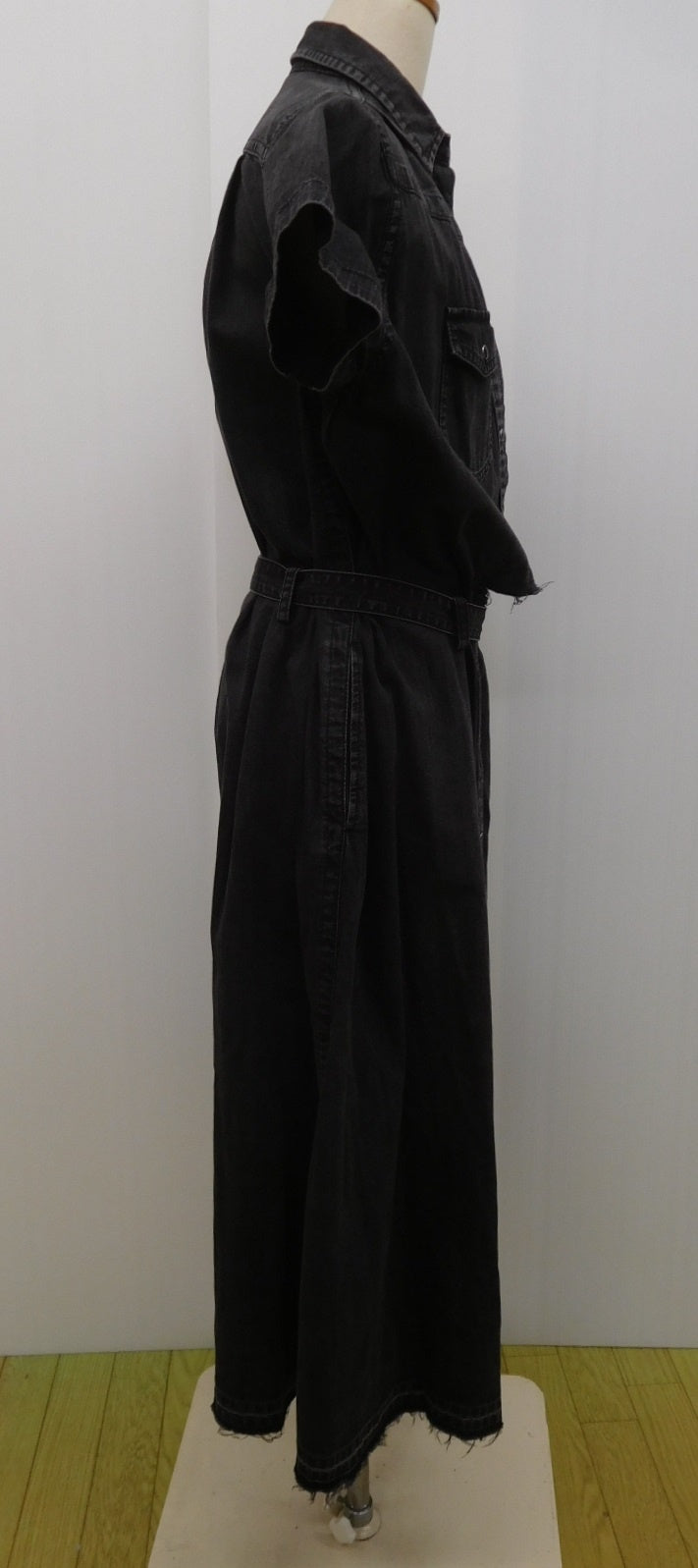 Sacai サカイ ワンピース 20-04930 ブラック コットン100％ 日本製 size:3 中古囗T巛