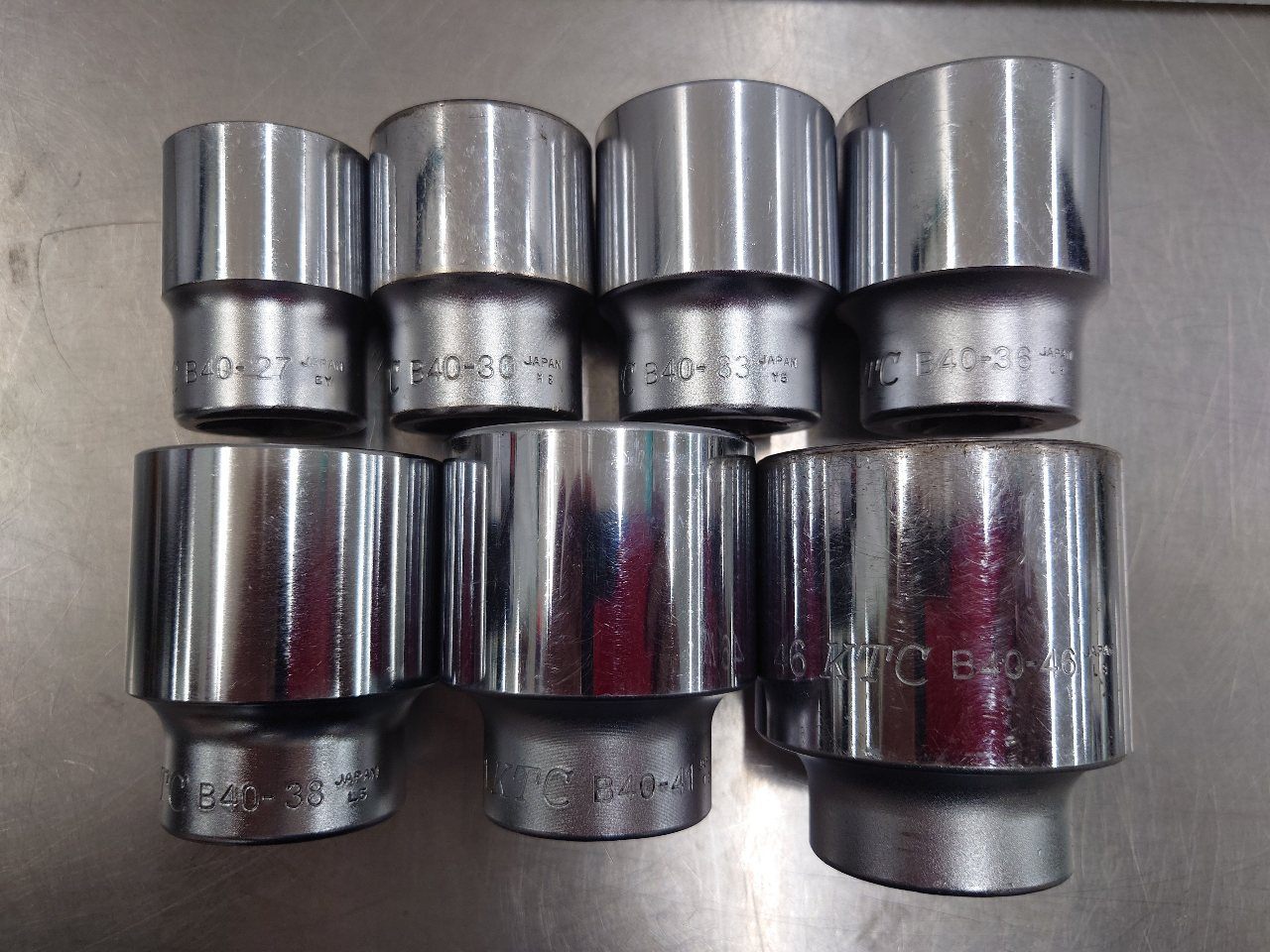 KTC　ソケットレンチセット　B408　19sq(3/4)　囗T巛