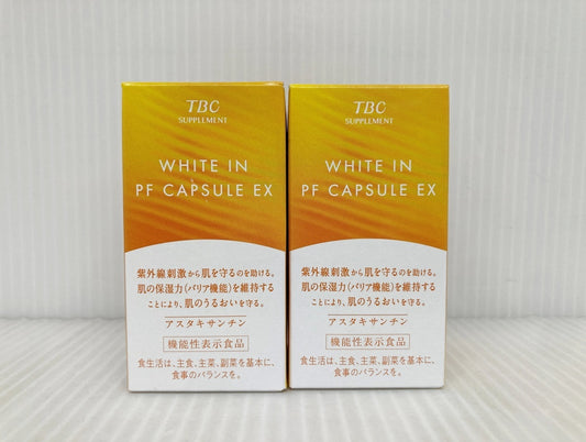 TBC ホワイトインPFカプセルEX 60粒×2箱