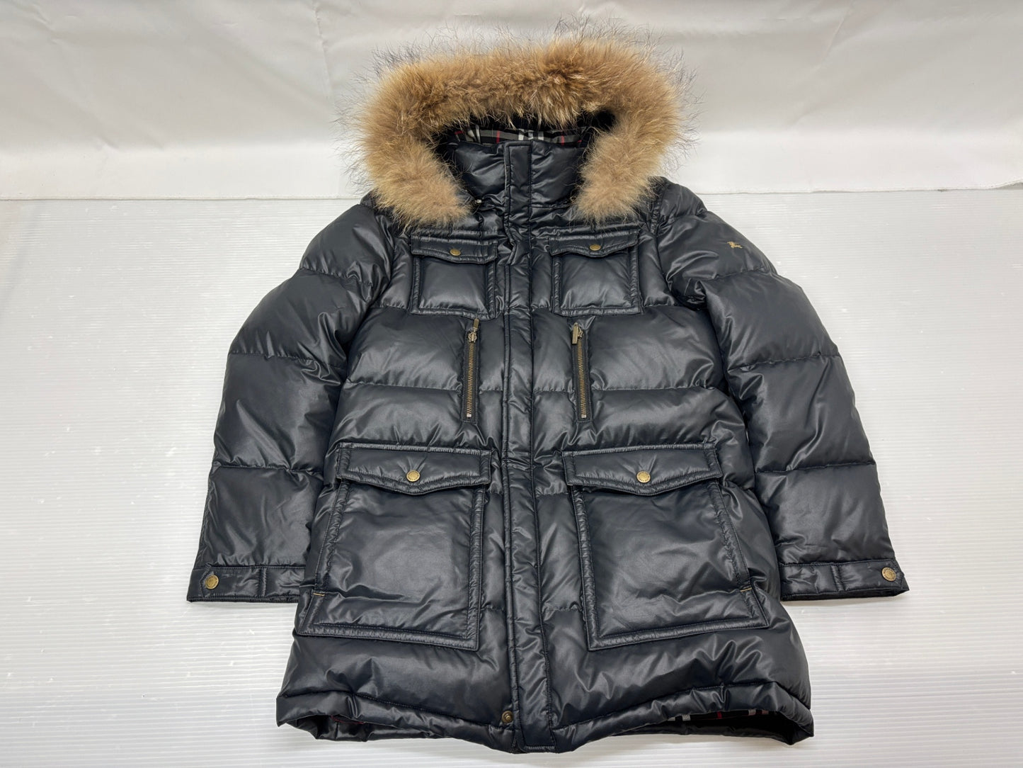 バーバリー ブラックレーベル ダウンジャケット サイズM BURBERRY BLACK LABEL