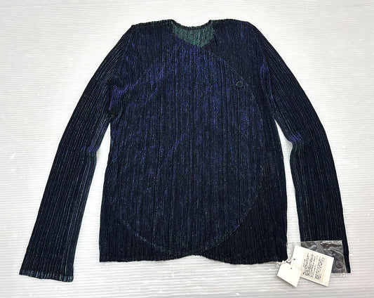 PLEATS PLEASE ISSEY MIYAKE ラメ プリーツ カーディガン サイズ3 プリーツプリーズ イッセイミヤケ PP83-J0712