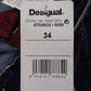 Desigual デシグアル ジーンズ 67D26D2 size:W34囗T巛