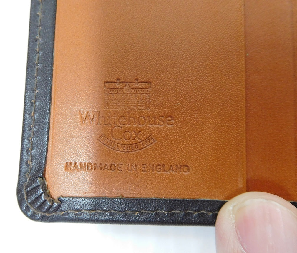 ホワイトハウスコックス 財布 ヴィンテージレザー コンカー S2380 中古囗T巛
