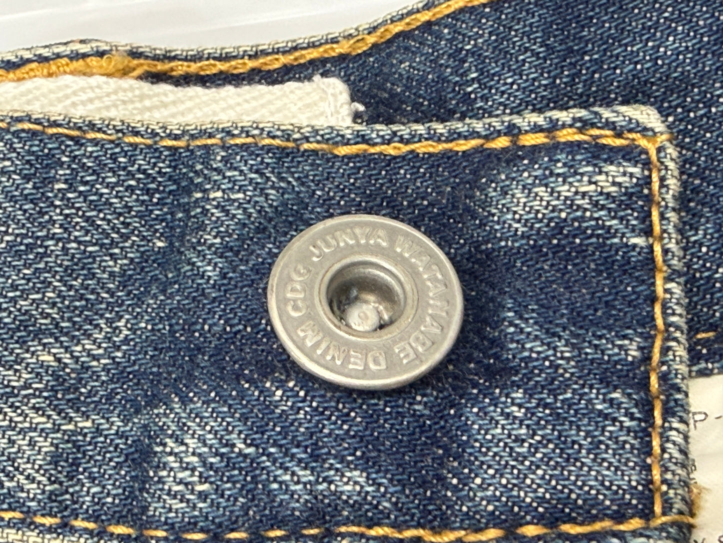 ジュンヤワタナベ コムデギャルソン XP-S007 スカート 日本製 サイズXS デニム切り替え JUNYA WATANABE COMME des GARCONS denim