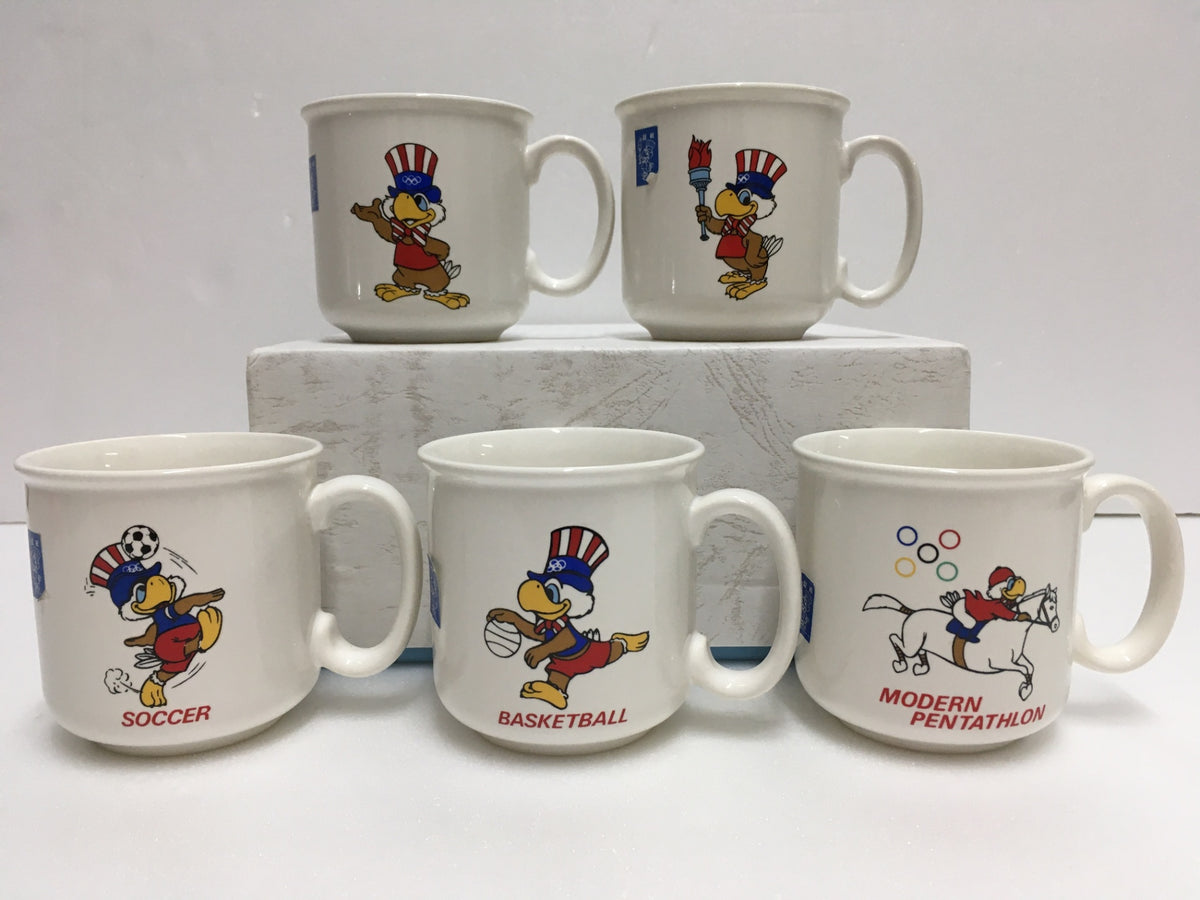 ※送料無料※ 1984 ロス五輪 マクドナルド マグカップ イーグルサム ロサンゼルス オリンピック 25個セット 長期保管 囗G