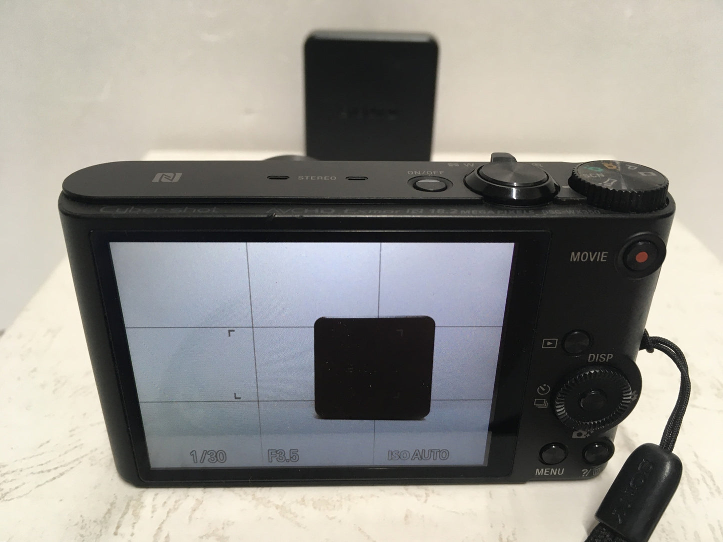 ※送料無料※ SONY Cyber-shot DSC-WX350 コンパクトデジタルカメラ ブラック ジャンク品 囗G