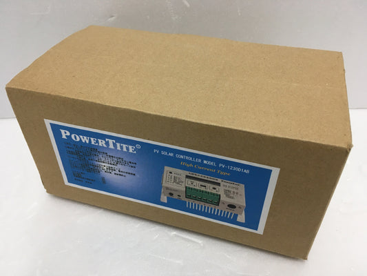 ※送料無料※ 未来舎 POWERTITE 太陽電池充放電制御器 チャージコントローラー PV-1230D1AB 未使用 囗G