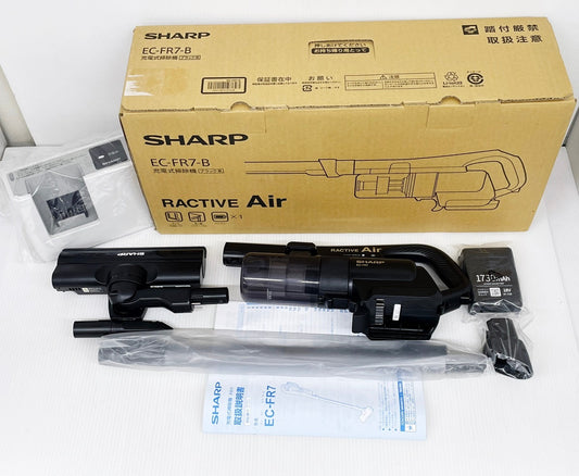 SHARP サイクロン式コードレス掃除機 RACTIVE Air EC-FR7-B