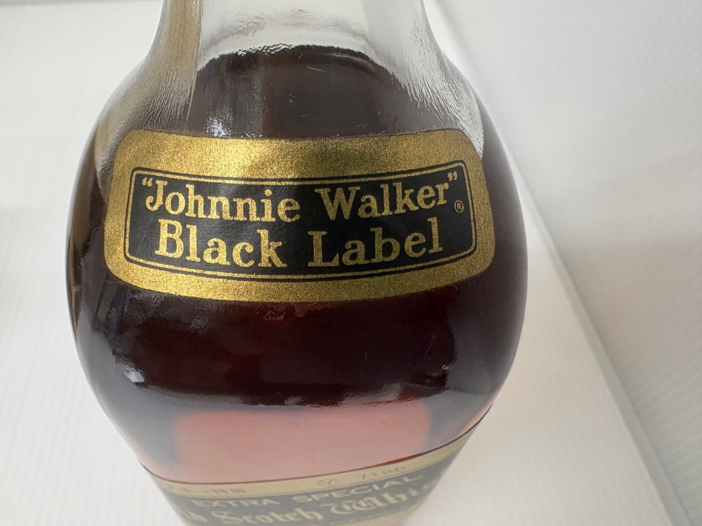 古酒 ジョニーウォーカー 黒ラベル 特級 760ml 金キャップ コールドベック