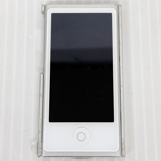 Apple 第7世代 iPod nano 16GB MD480J シルバー カバー付