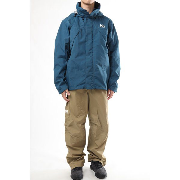 ※送料無料※ HELLY HANSEN ヘリーハンセン ヘリーレインスーツ セットアップ メンズ サイズL 未使用 囗G