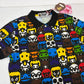 エイプ ベビーマイロ 総柄 ポロシャツ サイズS レディース A BATHING APE