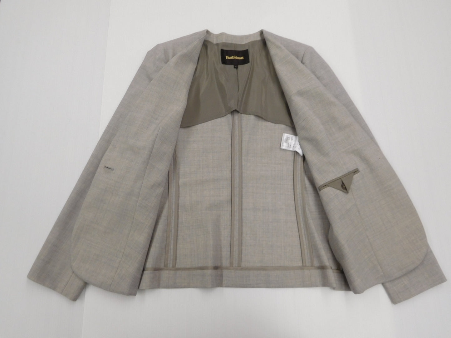 Paul Stuart ポールスチュアート 三陽商会 ジャケット  K1E44-110-04 グレー size:8囗T巛
