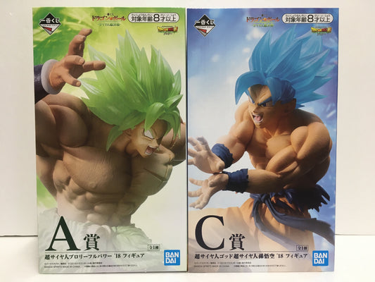 ※送料無料※ 一番くじ ドラゴンボール サイヤ人超決戦 フィギュア A賞 ブロリー C賞 孫悟空 セット 未開封 囗G