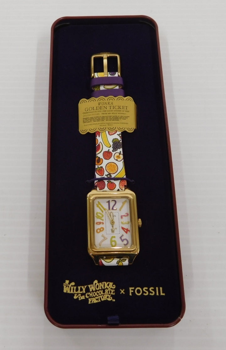 FOSSIL Willy Wonka & The Chocolate Factory 腕時計 ラクエル LE1191 個数限定品囗T巛