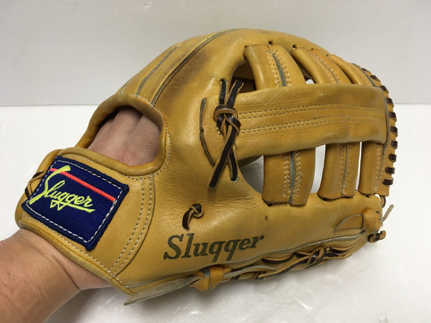 ※送料無料※ 久保田スラッガー 硬式グローブ 外野手用 右投げ用 KSG-527 中古 囗G