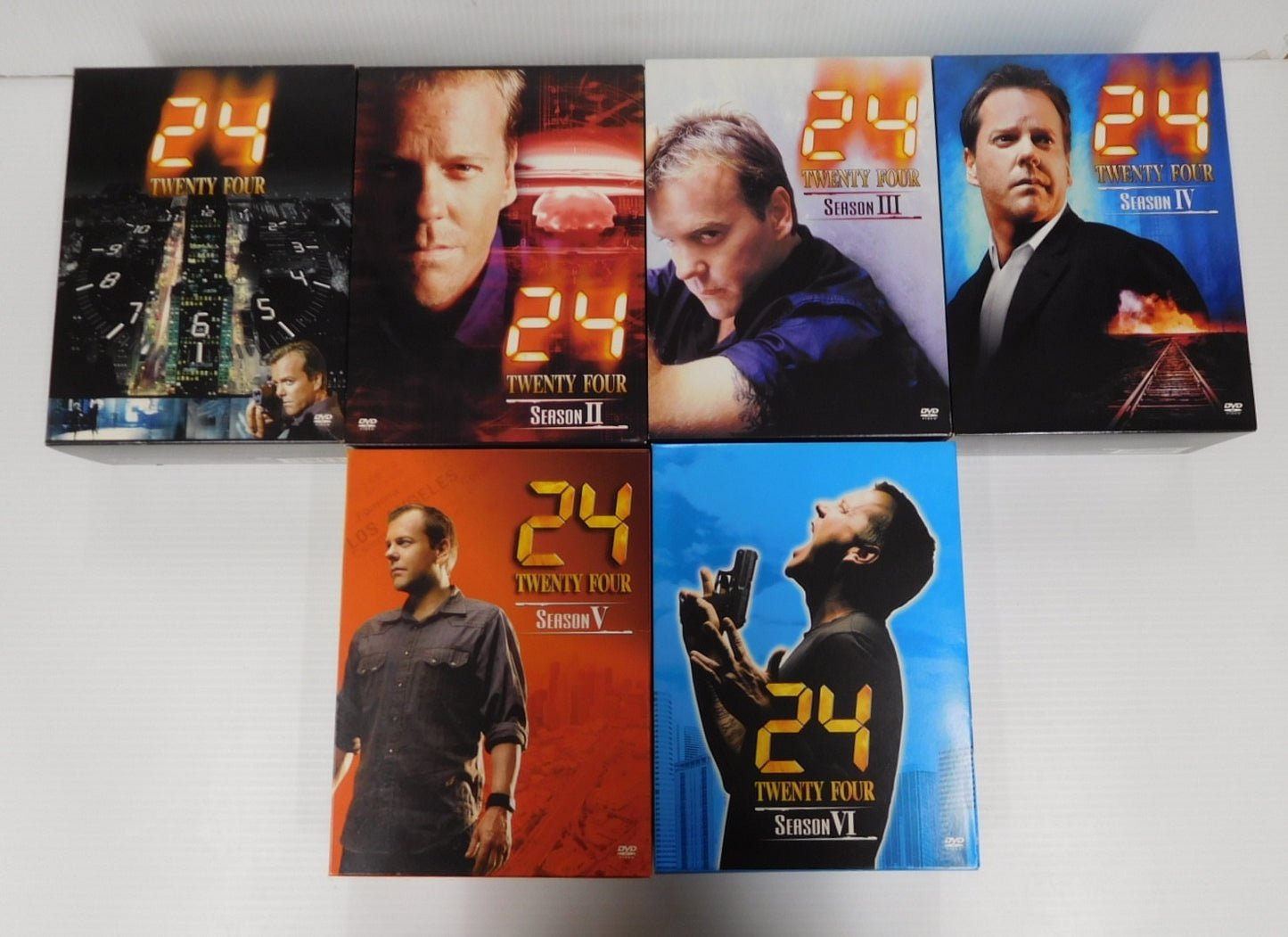 DVD 24 TWENTY FOUR SEASON Ⅰ～Ⅷ セット 中古囗T巛