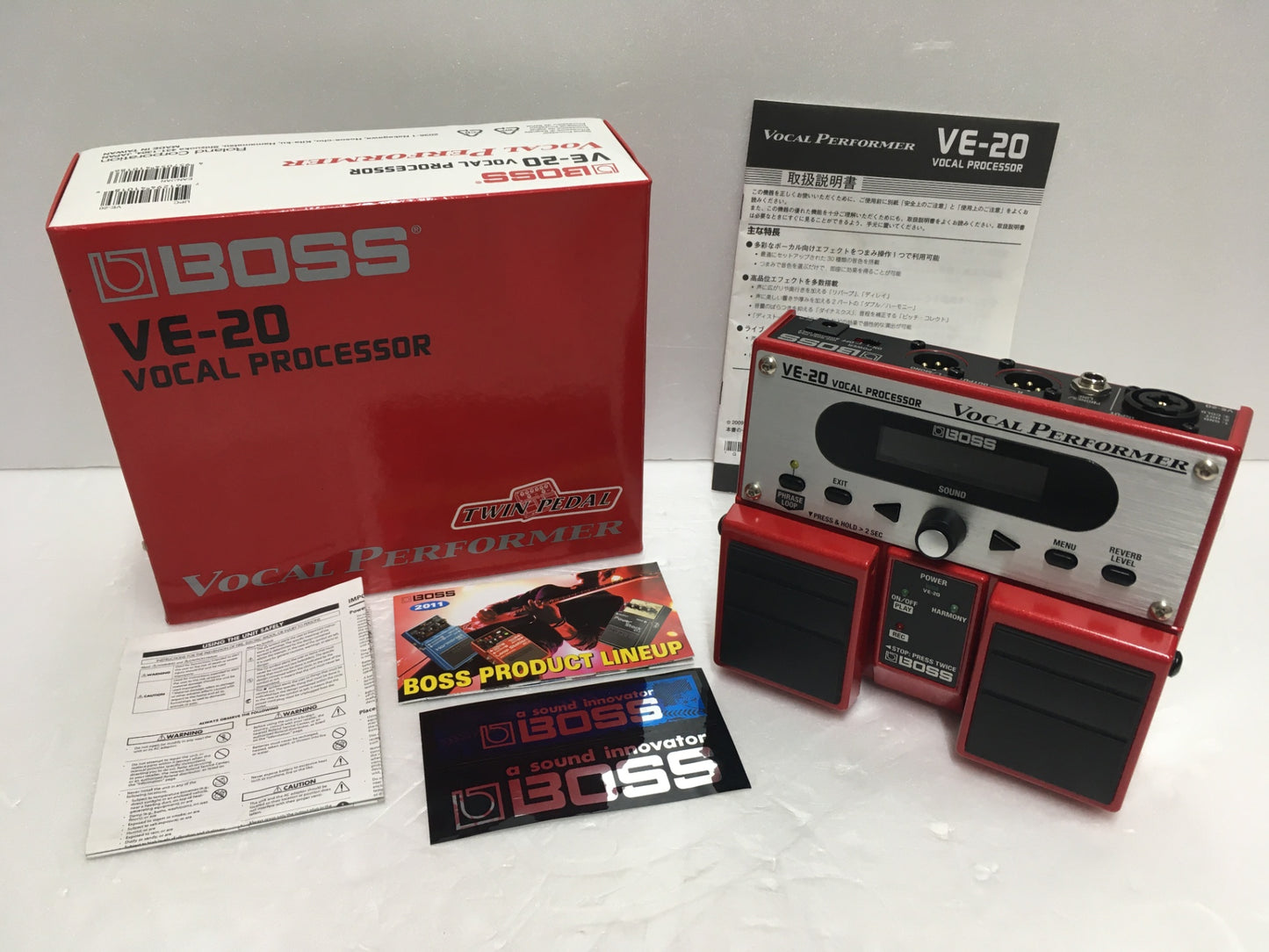 ※送料無料※ BOSS ボーカル・プロセッサー VE-20 ジャンク品 囗G