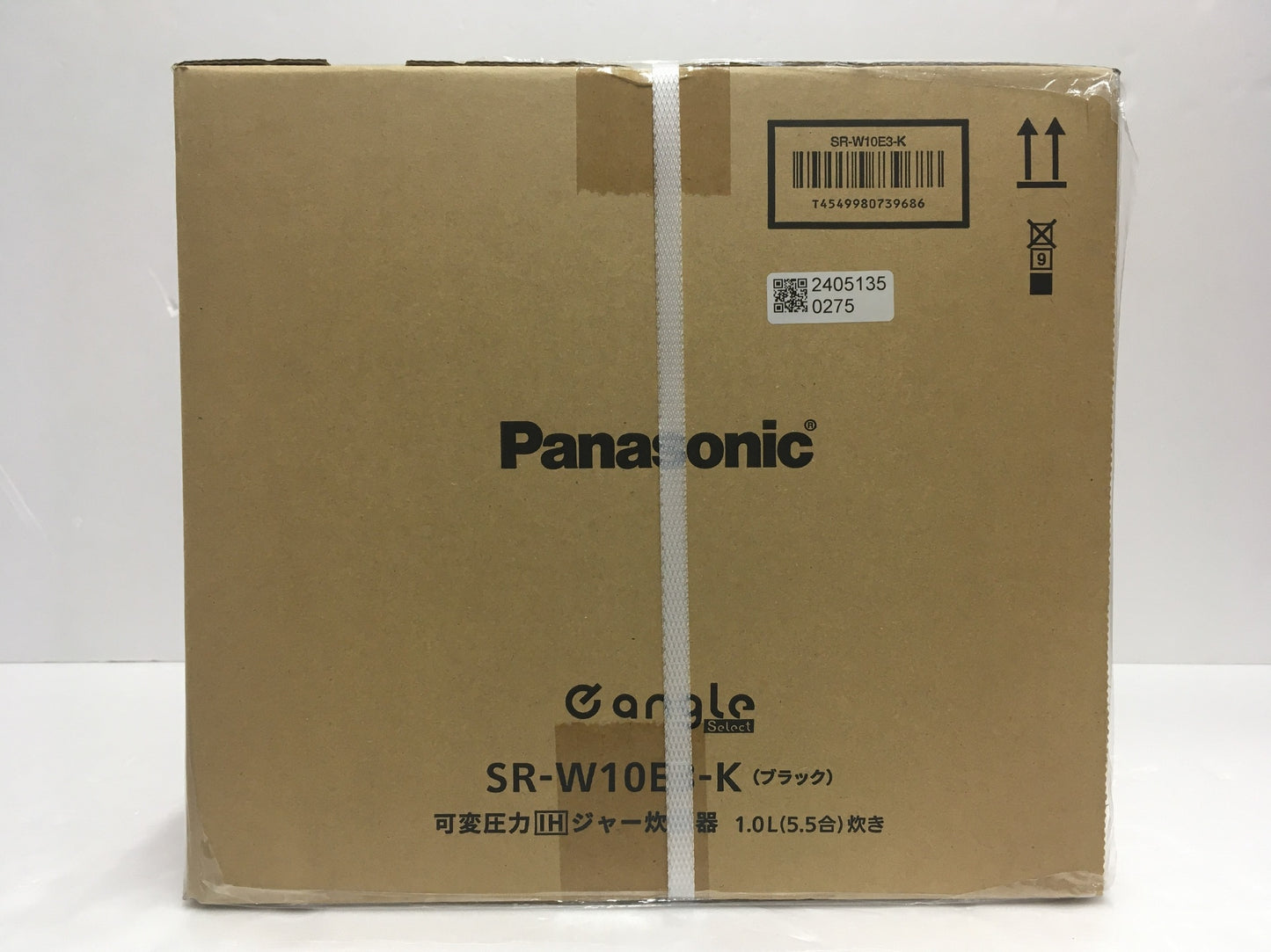※送料無料※ Panasonic 可変圧力IHジャー炊飯器 おどり炊き SR-W10E3-K ブラック 5.5合炊き 未開封 囗G