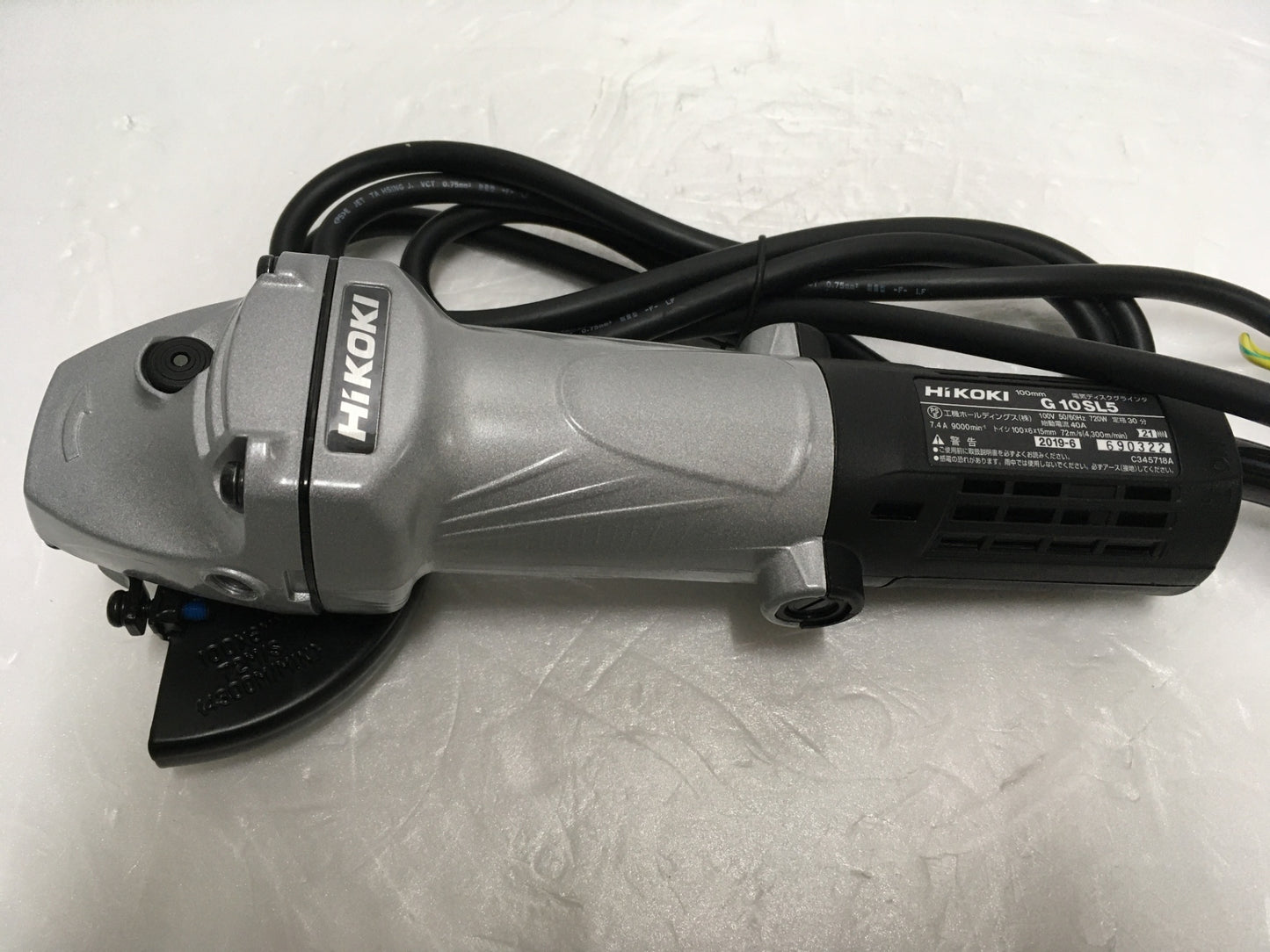 ※送料無料※ HiKOKI 100mm 電気ディスクグラインダー G10SL5 2019年製 中古 囗G