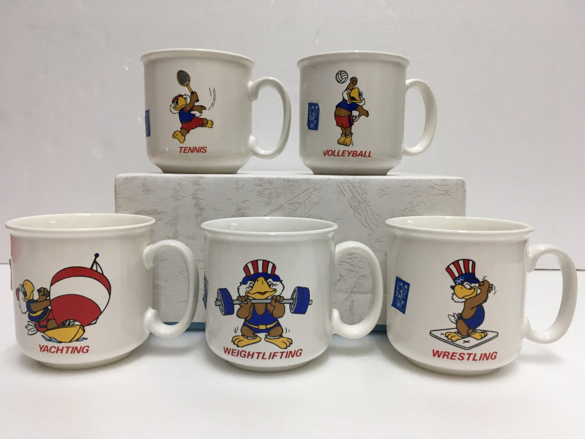 ※送料無料※ 1984 ロス五輪 マクドナルド マグカップ イーグルサム ロサンゼルス オリンピック 25個セット 長期保管 囗G
