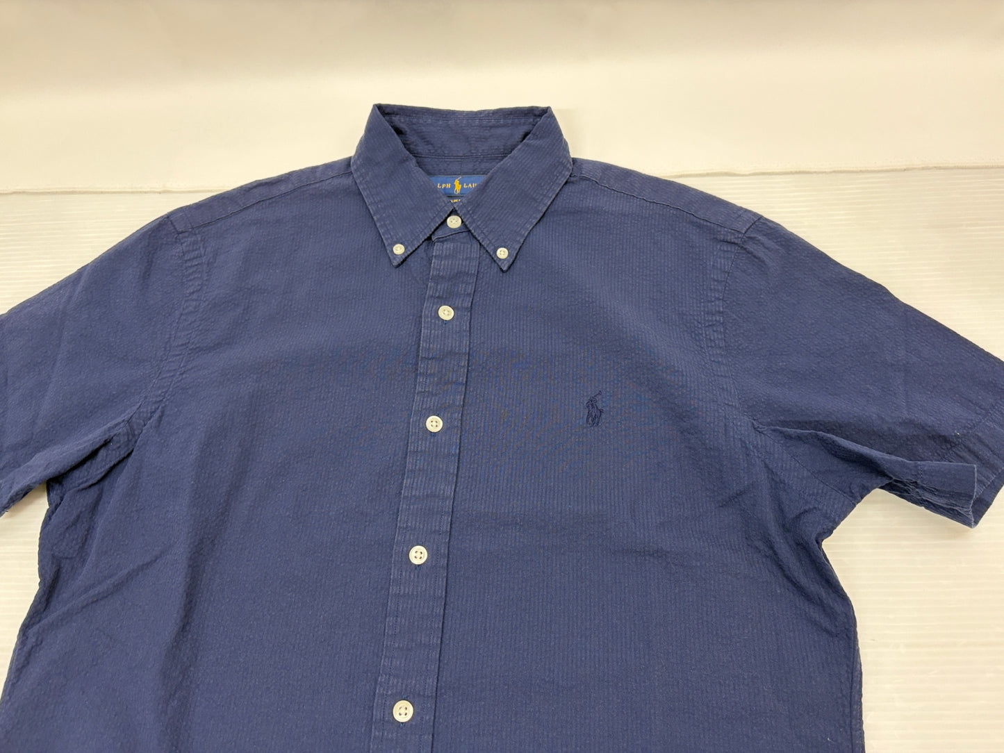 ラルフローレン 半袖シャツ コットン ボタンダウン サイズM POLO RALPH LAUREN