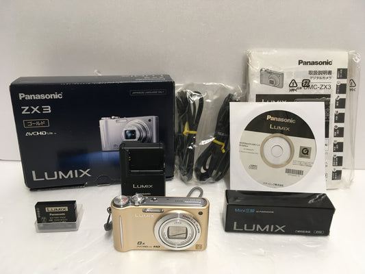 ※送料無料※ Panasonic LUMIX DMC-ZX3 コンパクトデジタルカメラ 未チェック ジャンク品 囗G