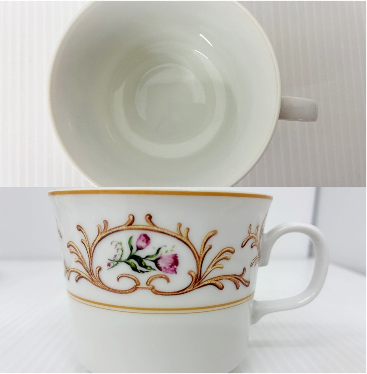 Christian Dior BAROCCO バロッコ カップ＆ソーサー 2客 中古 使用感有り 箱無