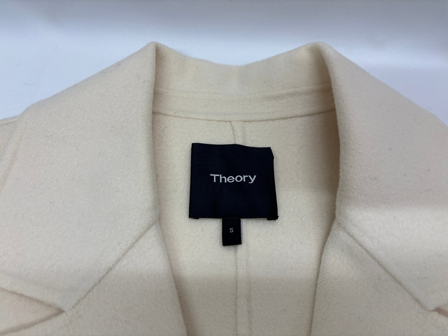 セオリー NEW DIVIDE チェスターコート サイズS カシミヤ混 Theory