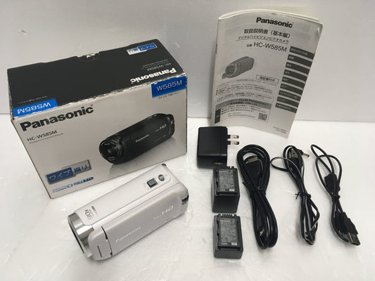 ※送料無料※ Panasonic デジタルハイビジョンカメラ HC-W585M 2017年製 中古 囗G