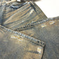 リーバイス LVC 27501-0004 デニムパンツ ジーンズ ダメージ リペア加工 W36 日本製 Levi's Vintage Clothing