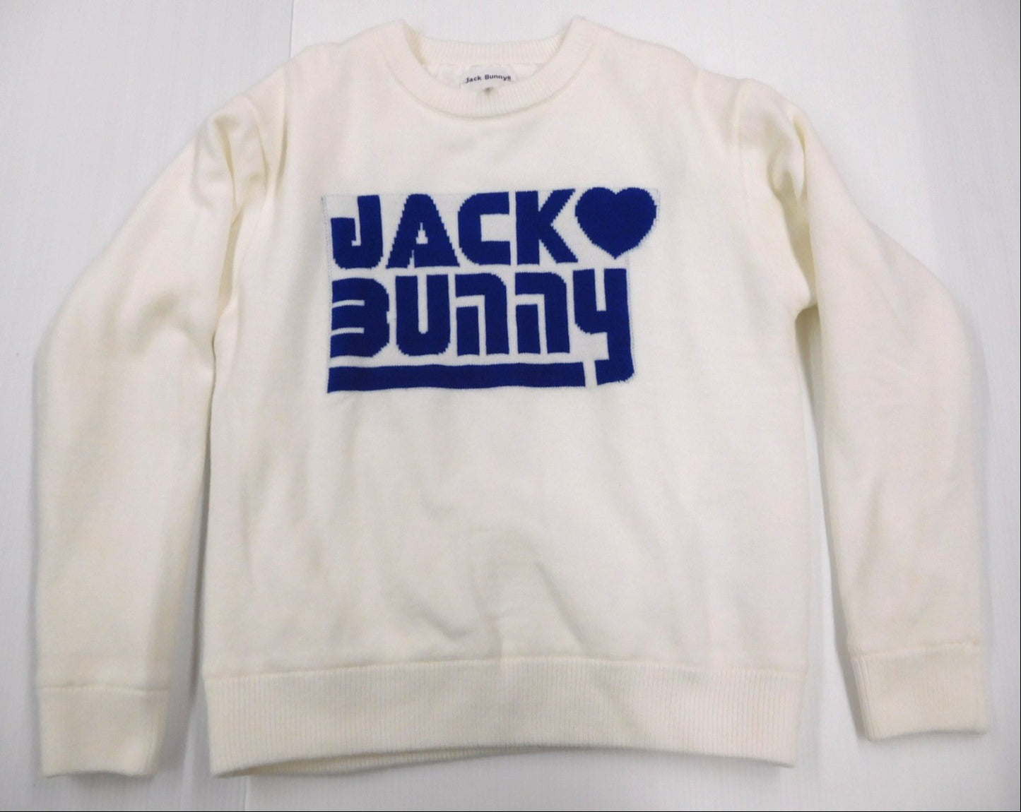 JACK BUNNY ジャックバニー  クルーネックニット レディースゴルフウェア 263-4270132 size:0 中古囗T巛