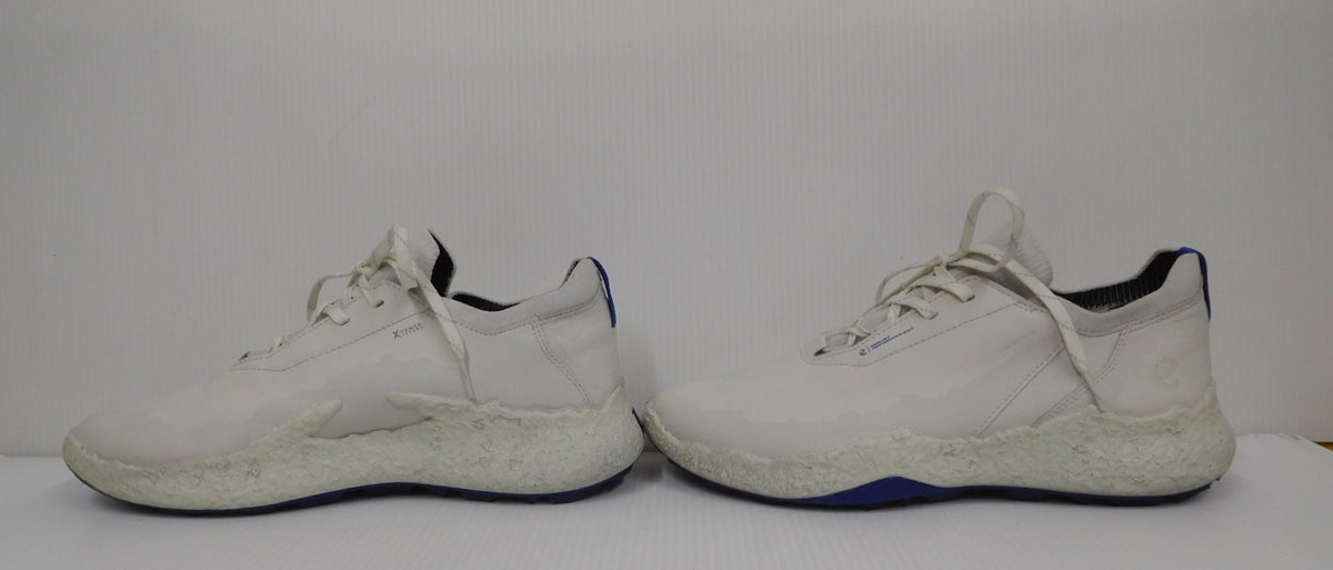 ECCO エコー Golf Biom H5 Hybrid Men メンズ レザーウォータープルーフゴルフシューズ ホワイト 13801461109 size:42 中古囗T巛