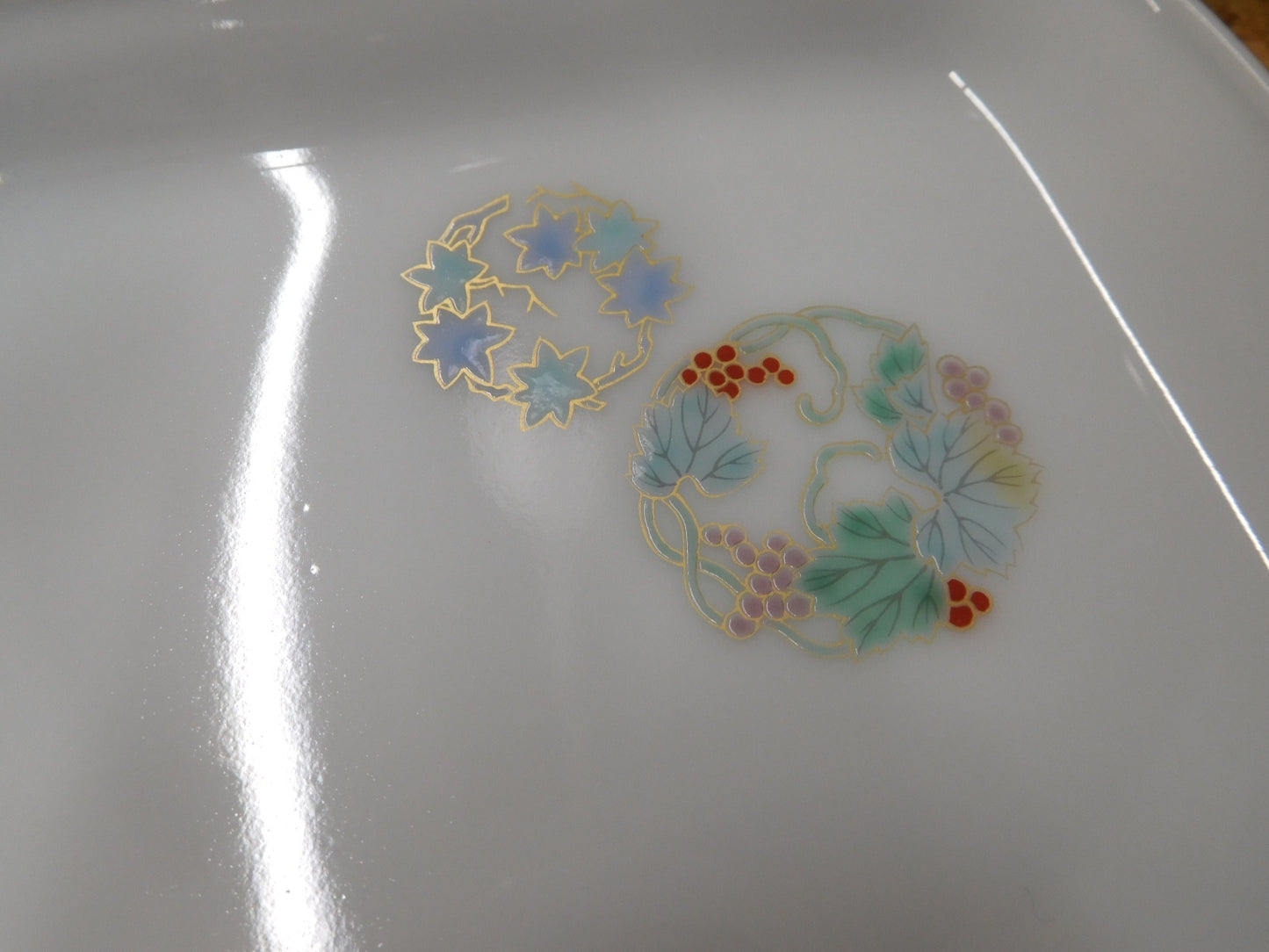 深川製磁 ひめ丸紋 和菓子皿揃(５枚)囗T巛
