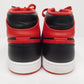 NIKE AIR JORDAN 1 MID BRED TOE DQ8426-060 エアジョーダン1 ミッド ブレッドトゥ 黒赤 スニーカー size:28cm 中古囗T巛
