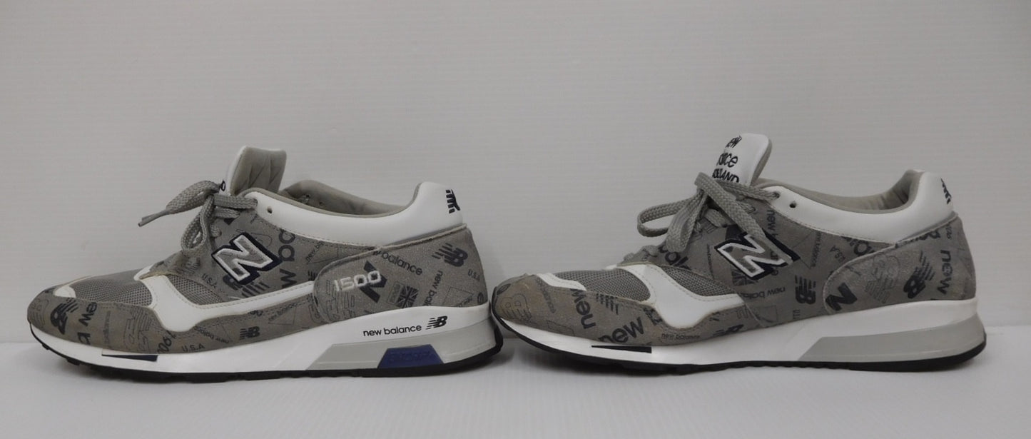 New Balance ニューバランス  M1500NBG 30th ANNIVERSARY 30周年 グレー ロゴ イングランド製 size:USA11 中古囗T巛