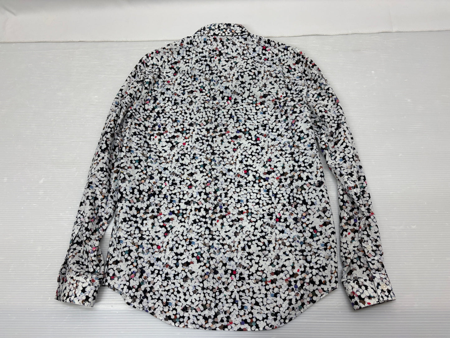 ポールスミス シャツ 長袖 コットン サイズM 総柄 日本製 Paul Smith