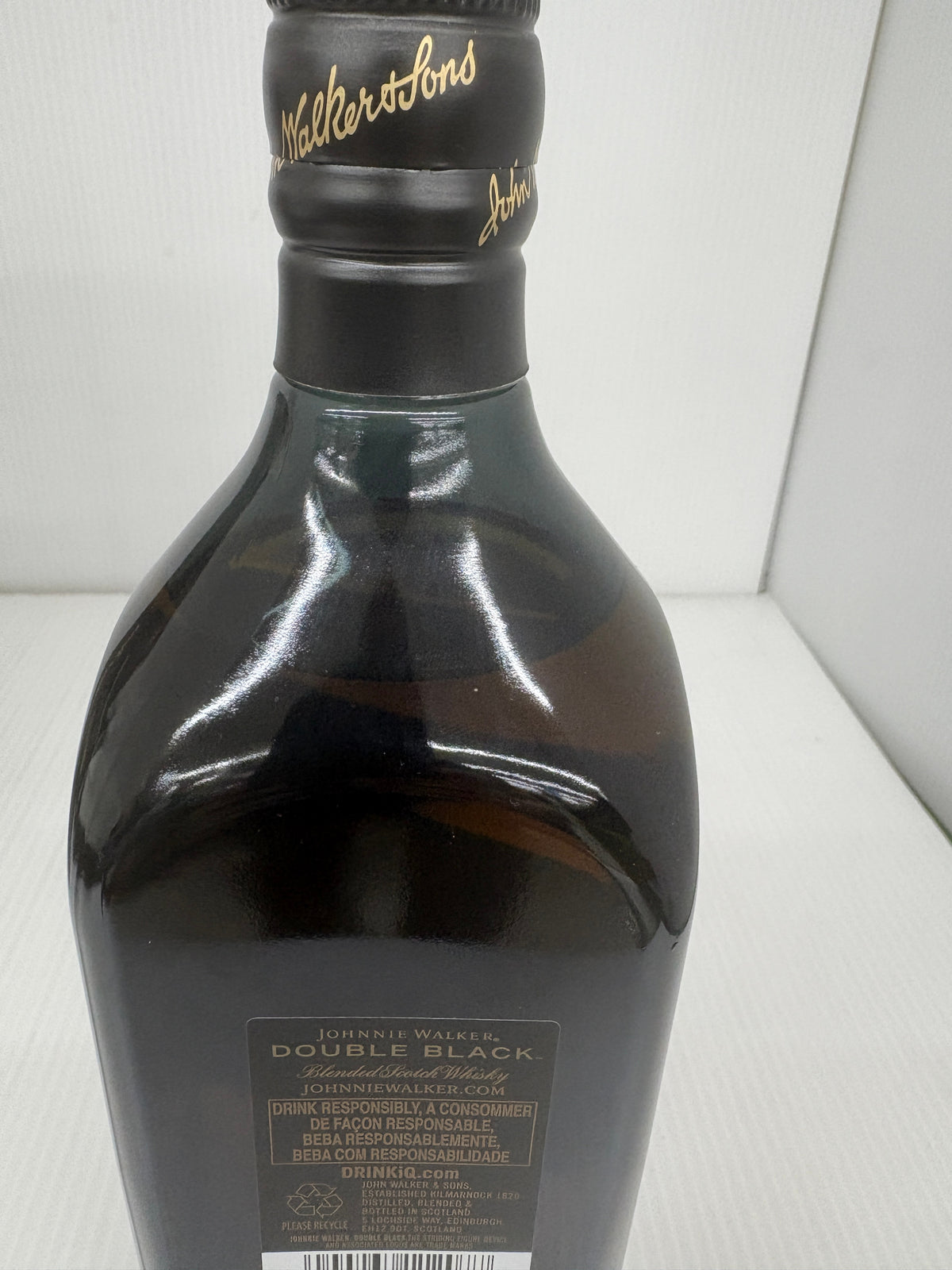 〖未開栓〗ジョニーウォーカー ダブルブラック 1L 40% 箱付 JOHNNIE WALKER DOUBLE BLACK
