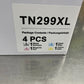 ブラザー用 互換トナーカートリッジ TN299XL4色セット TN299XLBK TN299XLC TN299XLM TN299XLY