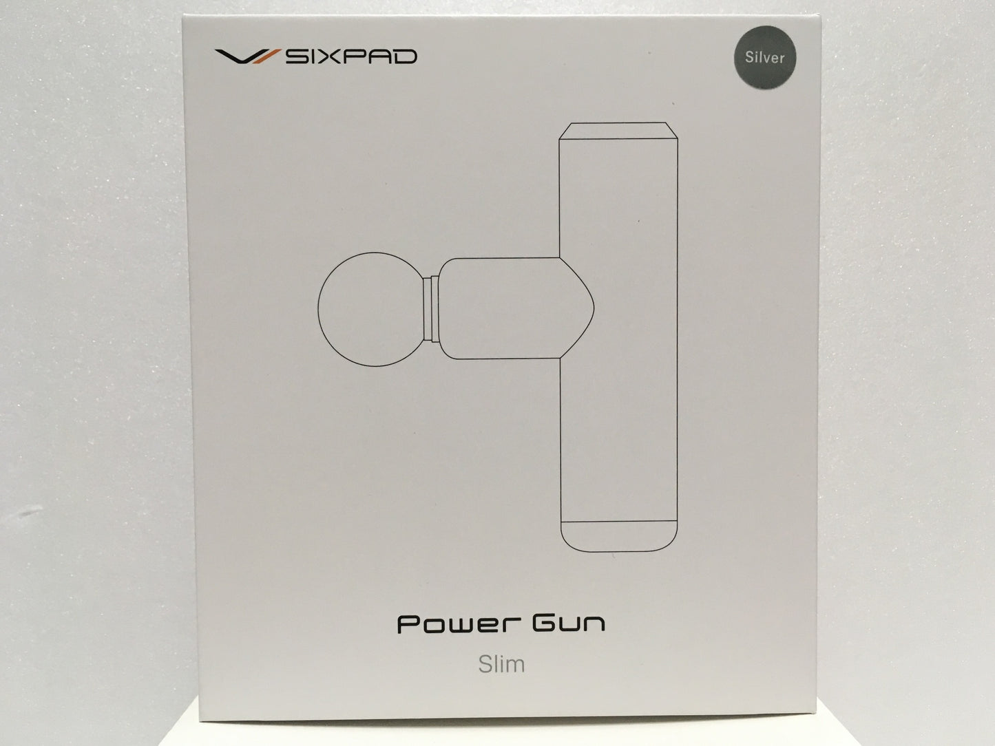 ※送料無料※ MTG SIXPAD シックスパッド パワーガンスリム SE-BX-15A シルバー 未使用相当 美品 囗G