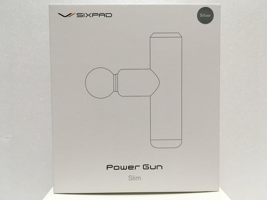 ※送料無料※ MTG SIXPAD シックスパッド パワーガンスリム SE-BX-15A シルバー 未使用相当 美品 囗G