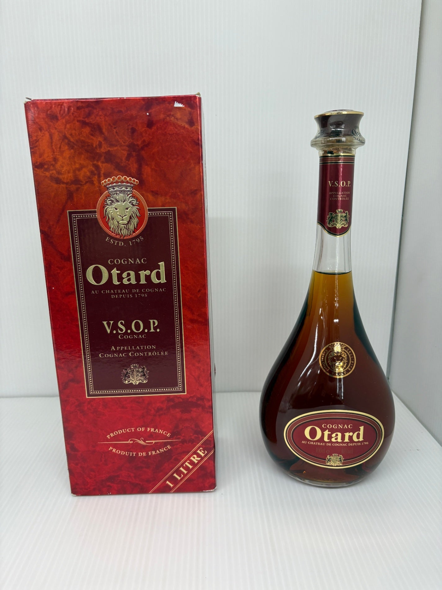 【未開栓・箱付】Otard オタール VSOP コニャック 1000ml 40% 1L ブランデー 古酒 フランス