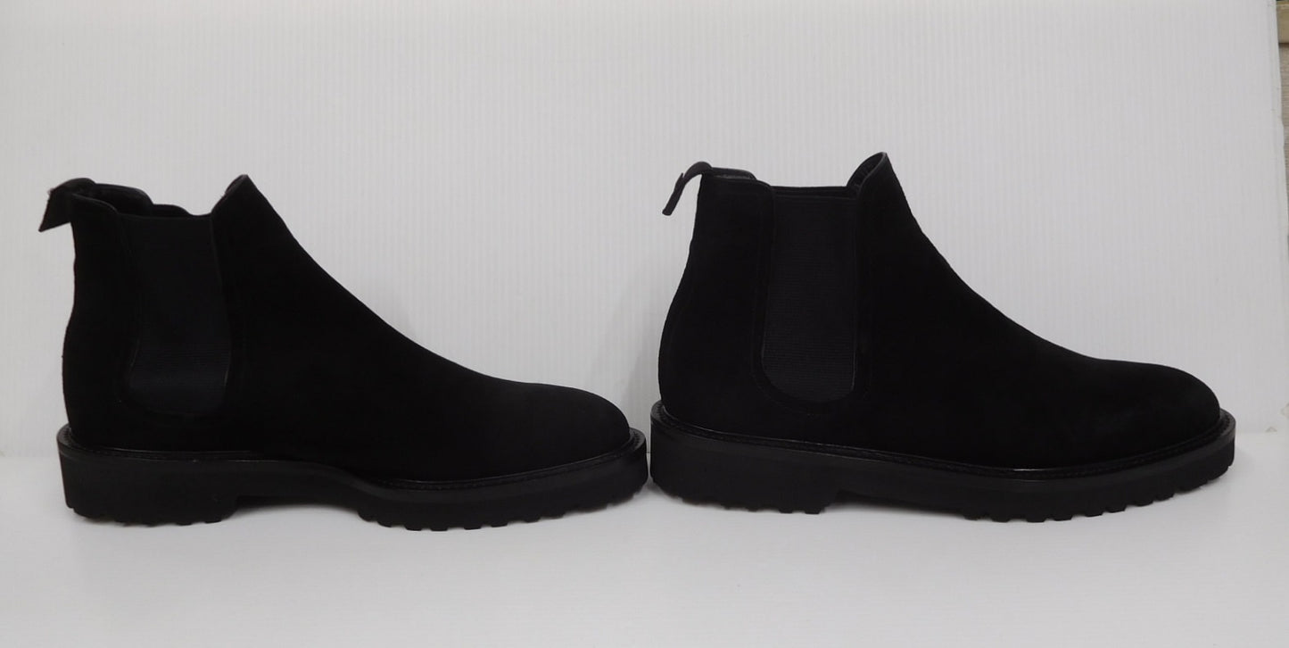WH BEKKU HOMME別注 干場スペシャル 撥水スエードサイドゴアブーツ WHSP0700S ブラック size:8.5囗T巛