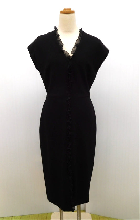 Max Mara マックスマーラ ピアノフォルテ ワンピース ブラック イタリア製 size:42囗T巛