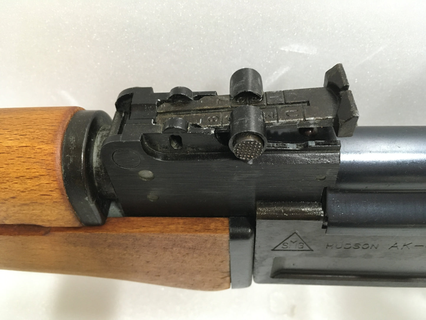 ※送料無料※ HUDSON ハドソン AK-47 アサルトライフル 金属製モデルガン SMG刻印 未発火 長期保管 ジャンク品 囗G